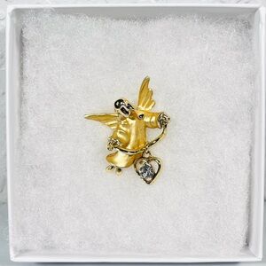 Vintage Gigi Giusti Angel Brooch Pin